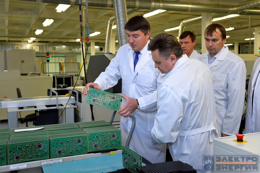 Визит делегации Минэнерго России и представителей энергетических компаний во главе с Заместителем Министра энергетики РФ Андреем Черезовым на производство АО «ЭЛАРА»
