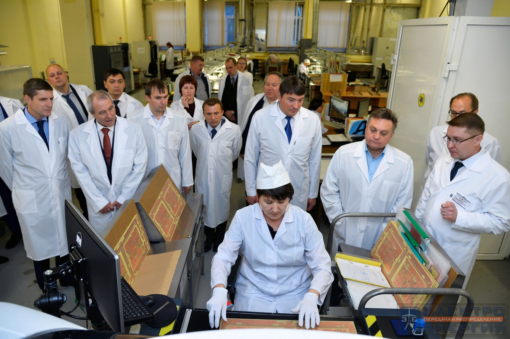 Визит делегации Минэнерго России и представителей энергетических компаний во главе с Заместителем Министра энергетики РФ Андреем Черезовым на производство АО «ЭЛАРА»
