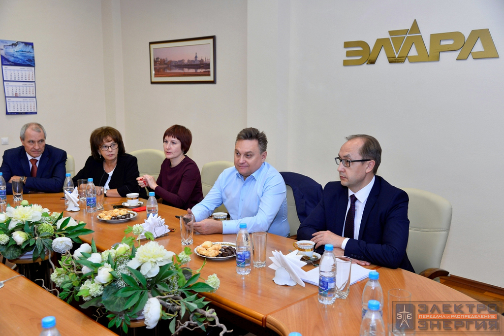 Визит делегации Минэнерго России и представителей энергетических компаний во главе с Заместителем Министра энергетики РФ Андреем Черезовым на производство АО «ЭЛАРА»
