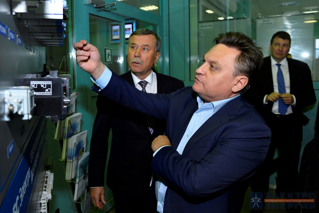 Визит делегации Минэнерго России и представителей энергетических компаний во главе с Заместителем Министра энергетики РФ Андреем Черезовым на производство ОАО «ВНИИР»
