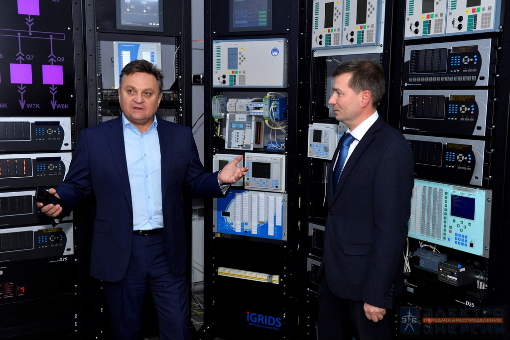 Визит делегации Минэнерго России и представителей энергетических компаний во главе с Заместителем Министра энергетики РФ Андреем Черезовым к разработчику программного обеспечения и технических решений для электроэнергетической отрасли ООО «Интеллектуальные сети»
