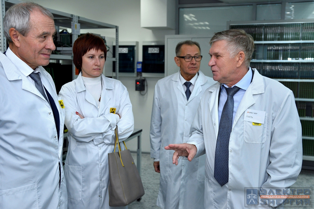 Визит делегации Минэнерго России и представителей энергетических компаний на производство ООО НПП «БРЕСЛЕР»
