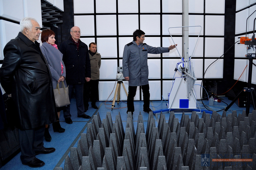 Визит делегации Минэнерго России и представителей энергетических компаний на производство в Центр сертификации, стандартизации и испытаний (лаборатория электромагнитной совместимости) в Чебоксарах
