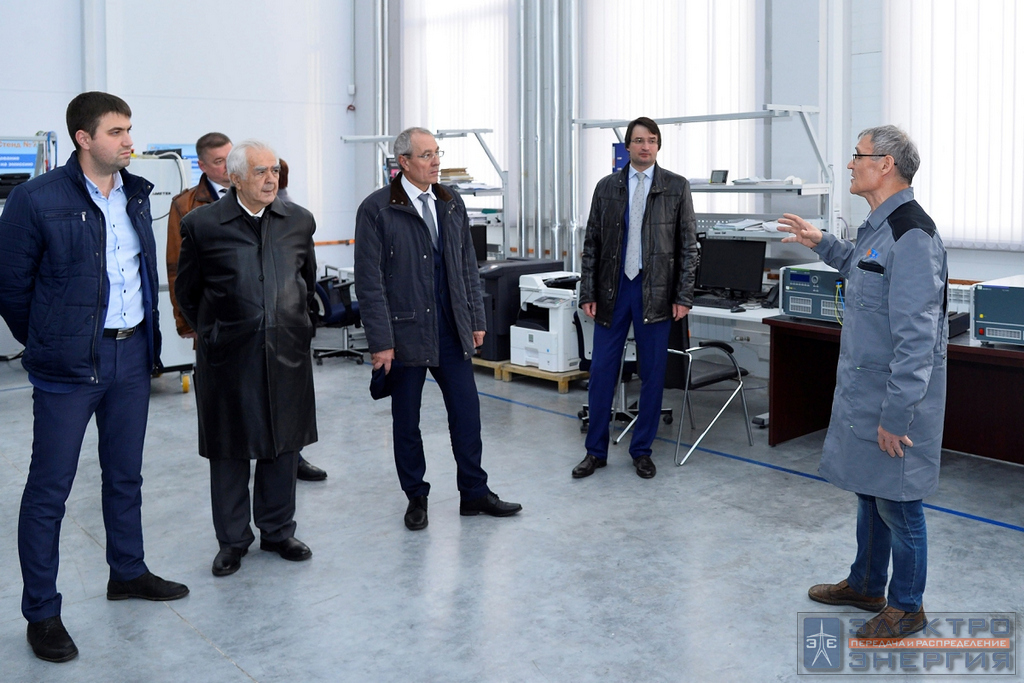 Визит делегации Минэнерго России и представителей энергетических компаний на производство в Центр сертификации, стандартизации и испытаний (лаборатория электромагнитной совместимости) в Чебоксарах
