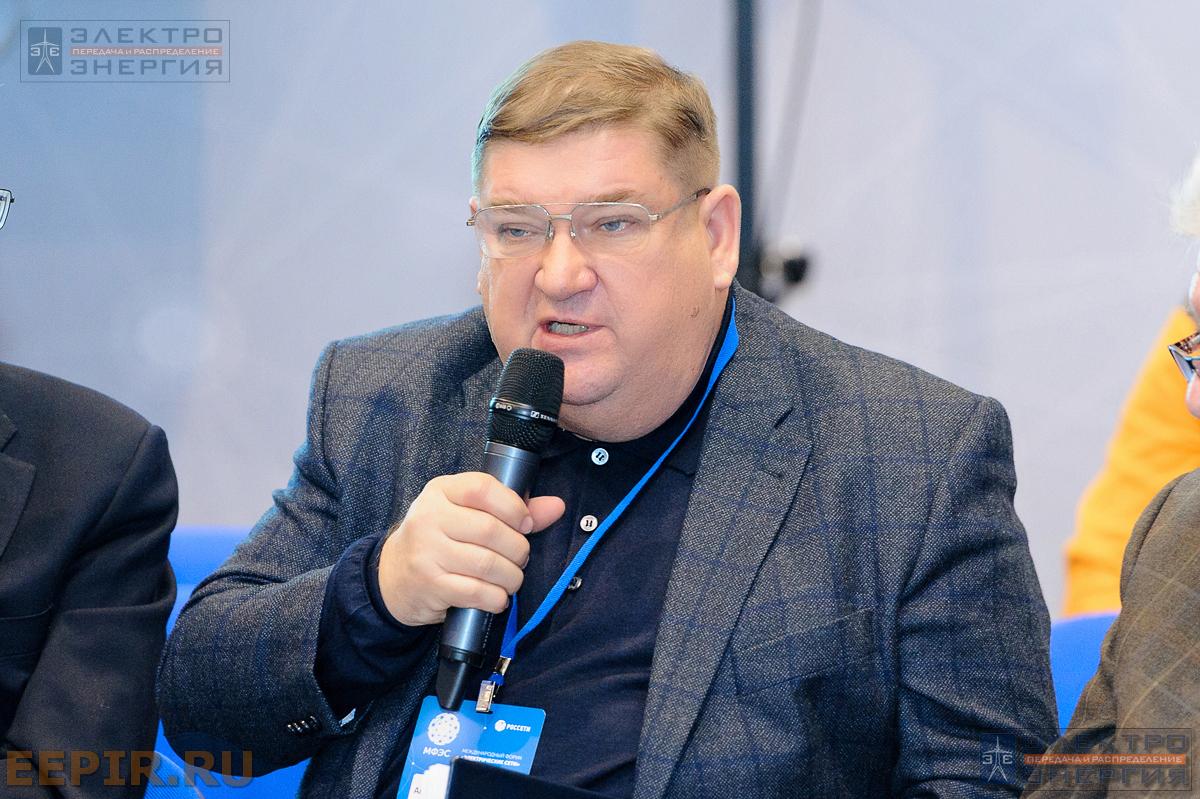 Маслов А.Н., Первый заместитель генерального директора АО «ЮРЭСК», на IX заседании редакционного совета и коллегии журнала «ЭЛЕКТРОЭНЕРГИЯ. Передача и распределение» 5 декабря 2018 года, МФЭС, Москва, ВДНХ