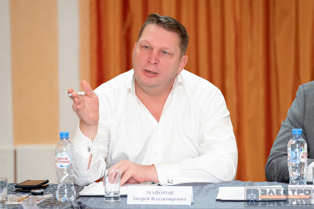 Майоров Андрей Владимирович, Заместитель Генерального директора – Главный инженер ПАО «Россети», на Совещании по актуальным вопросам организации функционирования электросетевого комплекса. 11 января 2019 года, Москва
