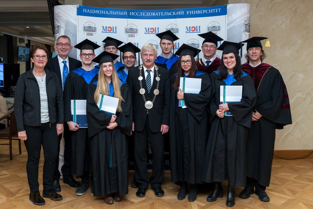 International diploma delivery of Ilmenau University of Technology (Germany)