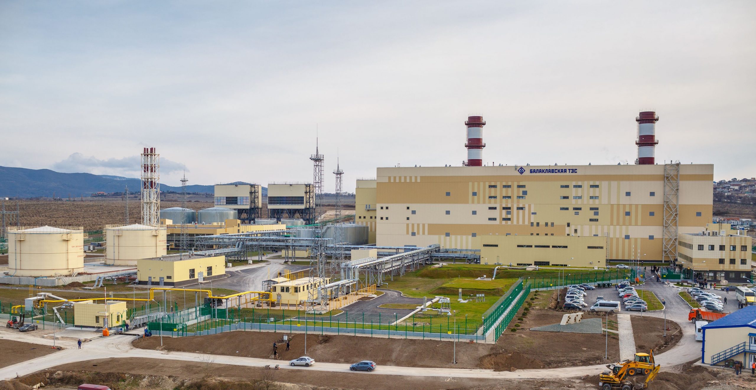 Балаклавская ТЭС в Севастополе мощностью 470 МВт 